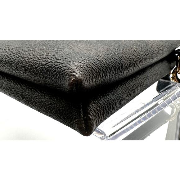 Coach Double Zip Wallet In Signature Canvas, Wristlet - Picture 10 of 13